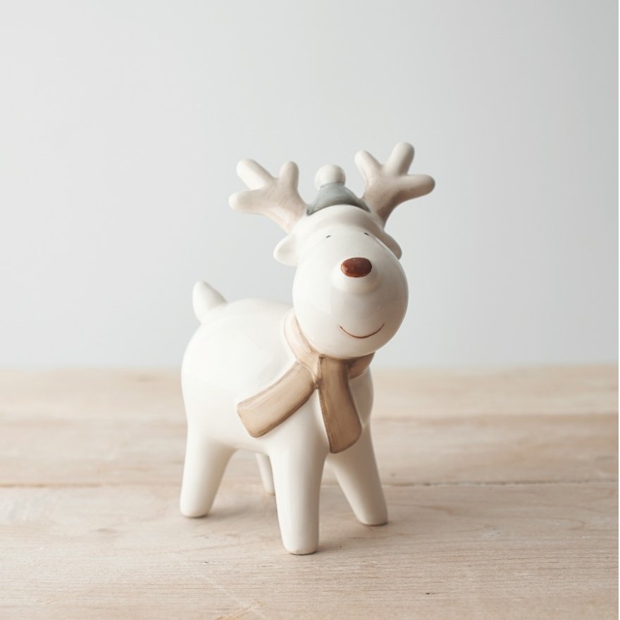 Neutral Red Nose Reindeer - Party Seasons